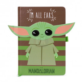 Star Wars The Mandalorian Premium zápisník A5 I'm All Ears Green